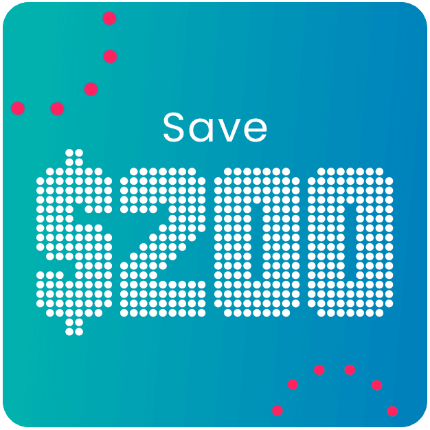Save $200 with code COUNTDOWN